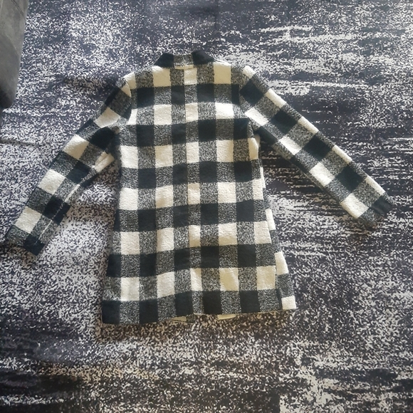 Long plaid jacket - Picture 2 of 2